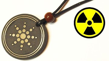 Radioactive "negative ion" pendant