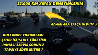 32.000 Kmde Yamaha Xmax 250 Alinir Mi ? Şehi̇r İçi̇ Ve Agresi̇f Kullanimda Yakiti Nasil ? Motovlog