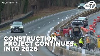 Virginia and DC drivers face more delays as GW Parkway work stretches into 2026