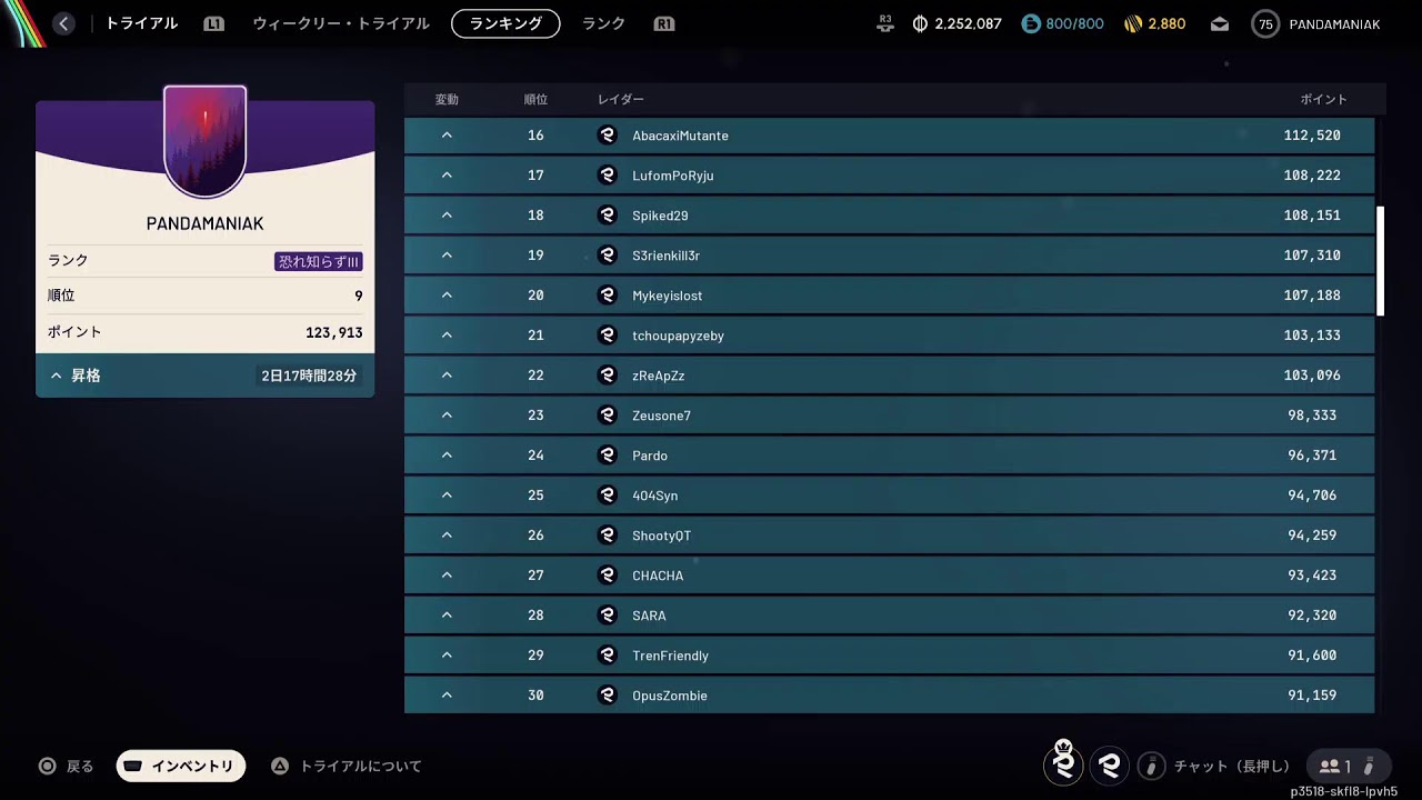 アークライダーズ トライアル