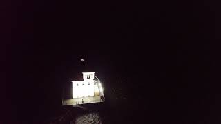 Lorain Lighthouse night flight