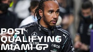 Full Lewis Hamilton post qualifying interview MIAMI Grand Prix #f1 #lewishamilton Update