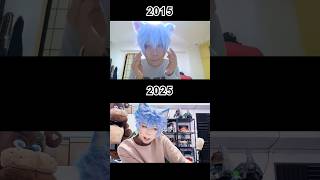 10 years difference 😭 Full video is up now! #cosplay #cosplaytutorial #makeup #makeuptutorial #tawog