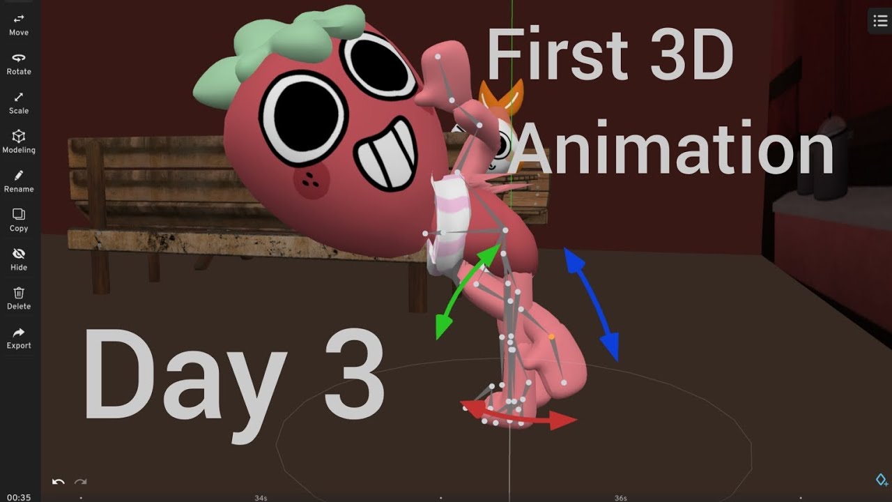 Making 3D Animation | Day 3 | Final day - YouTube