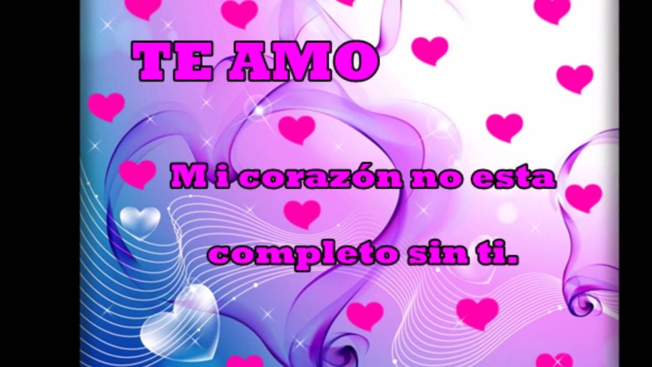 MI PRIMER AMOR YouTube