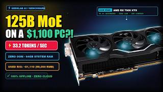 Details 125B AI on a $1,100 PC! Qwen 3.8 MoE on 24GB GPU & 64GB RAM Guide