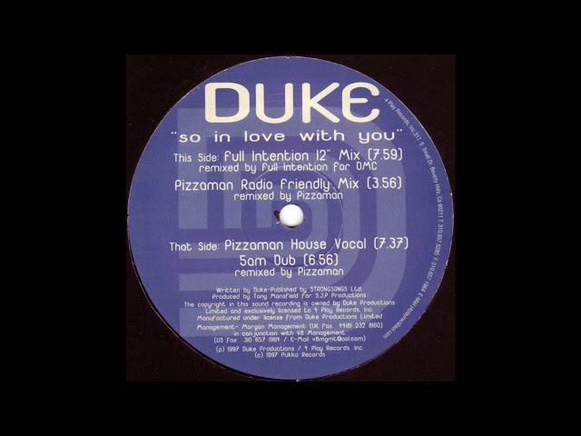 Duke - So In Love With You (Full Intention 12