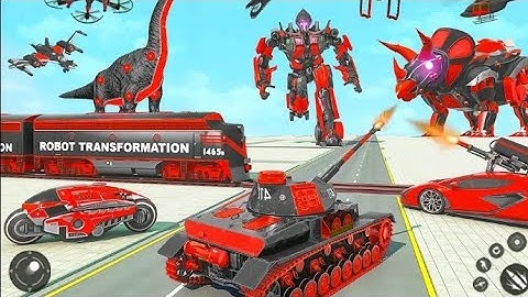 Dino Robot Car Transform Game - Robot Transform Game | Android iOS Gameplay