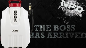 THE BOSS HAS ARRIVED : BACKPACK SPRAYER