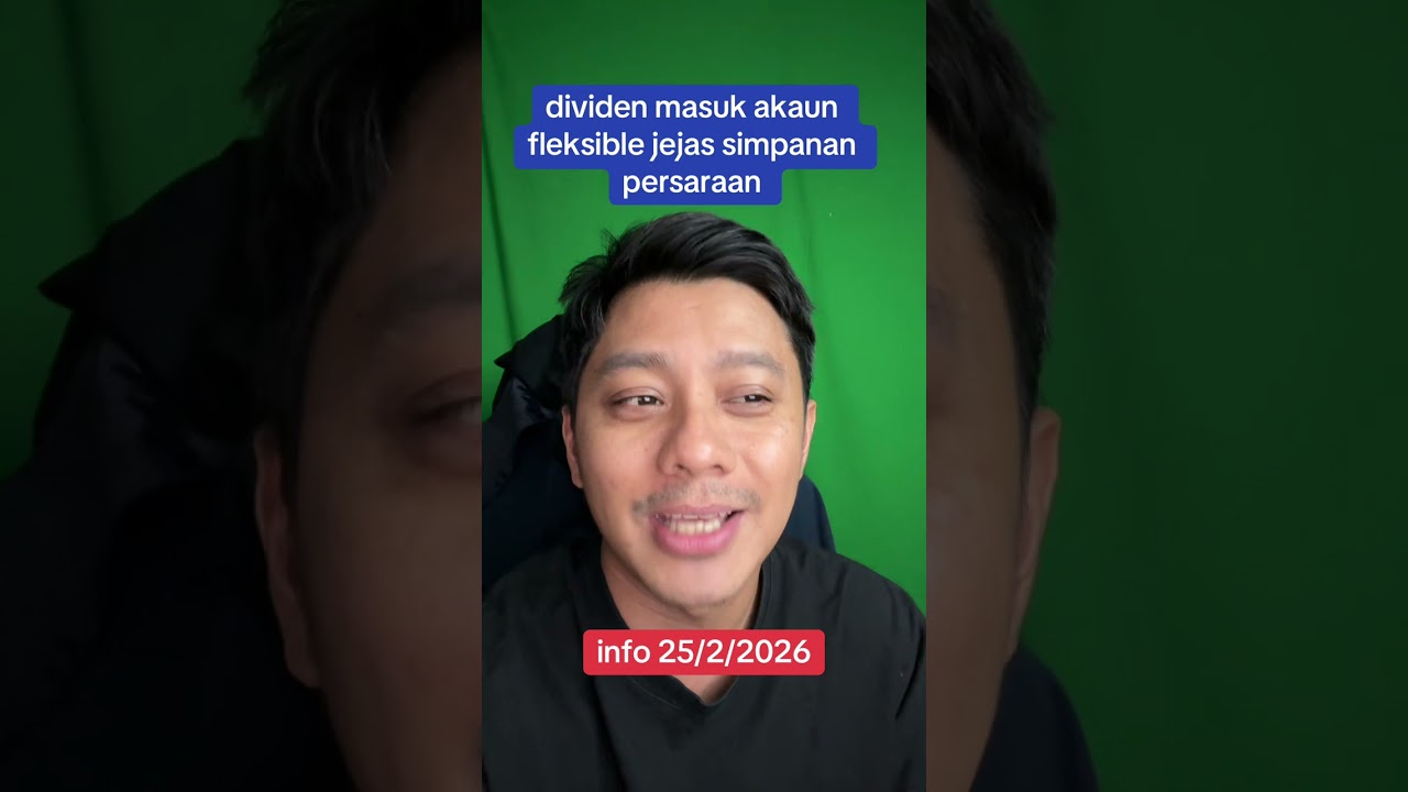 masuk dividen kwsp dalam akaun fleksible jejaskan persaraan kata Prof