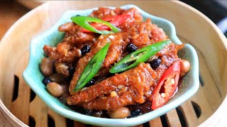 廣式茶點“豉汁蒸鳳爪”，廣東人早茶必點，開吃就不想停嘴