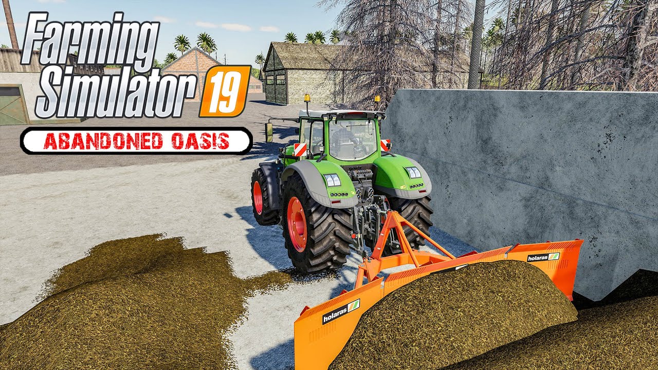 Mega Silage harvest... ★ Farming Simulator 2019 Timelapse ★ Oasis