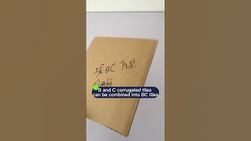 Industry knowledge/BC layer corrugated/What is BC corrugated like?/Paper packaging raw materials