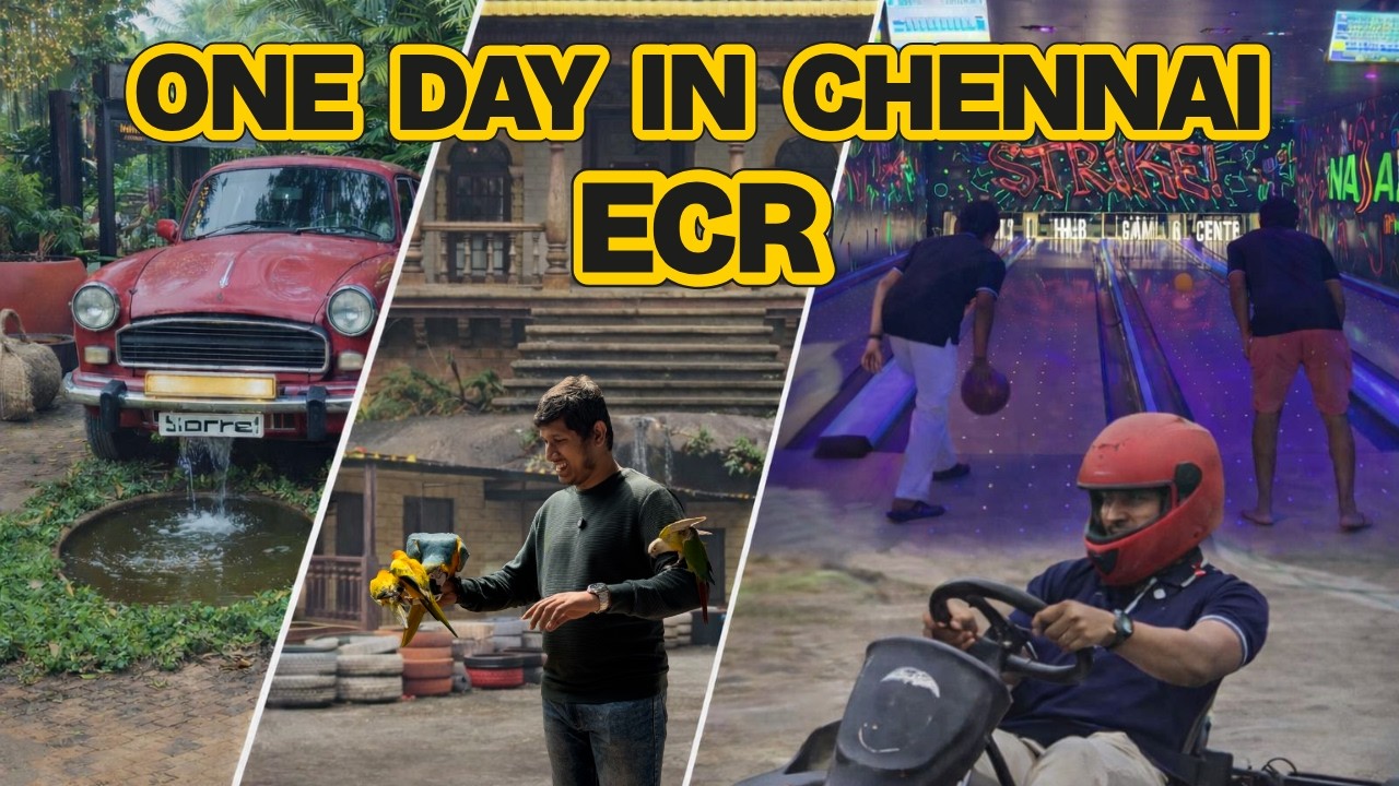 Places to visit in ECR - Chennai | Part 1 | Gardens, Parks, Gaming & More | Tahir's Visual