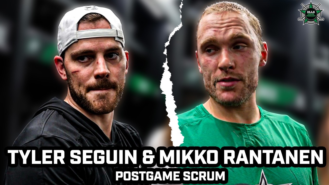 Stars-Avalanche CHAOS! Seguin & Rantanen Speak Out!