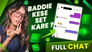 Instagram Par Ladki Se Chat Kaise Kare | Flirt with Baddie in Hindi | SID screenshot 5