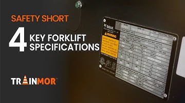 Essential Forklift Data Plate Information | TrainMOR Safety Shorts