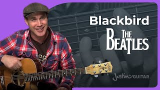 Video thumbnail of "Blackbird Guitar Lesson | The Beatles - Accurate & Detailed :)"