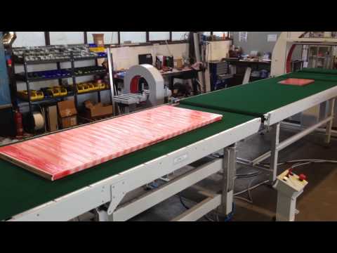 GG MACCHINE Packaging Automation with Tilt Conveyor