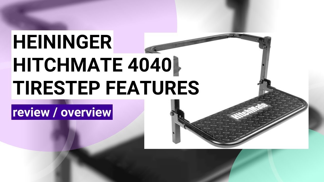 Review of the Heininger HitchMate 4040 TireStep: A Must-Have for SUV and Truck Owners!