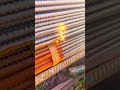 laser beam to clean rusty iron