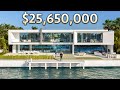 Touring a $25,000,000 Waterfront Home with a FLOATING BEDROOM!