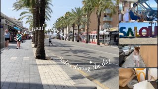 Spain visual diary 001 | SALOU IN THE DAY
