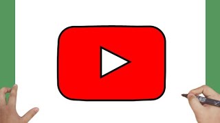 How To Draw Youtube Logo