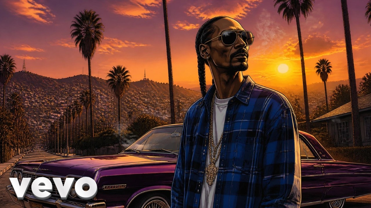 🌃 After Dark in California | Smooth G-Funk Gangsta Rap Mix | West