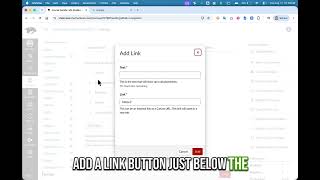 Add Link to Course Navigation