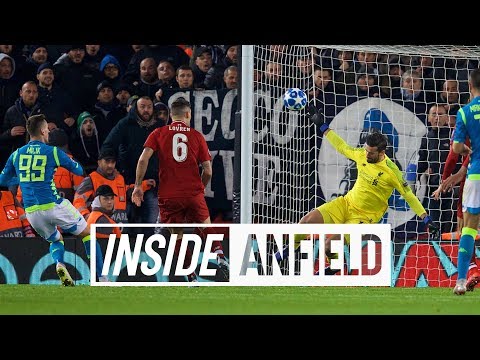 Inside Anfield: Liverpool 1-0 Napoli | European nights, the Kop in full voice and all the action