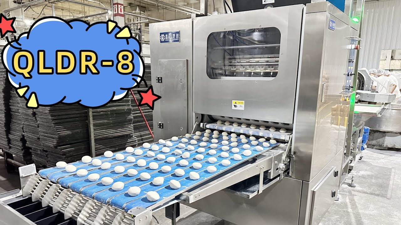 Amazing speed,Dough divider rounder with 8 pockets| QLDR-8