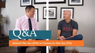 Behind-The-Ear vs Custom In-The-Ear Hearing Aids | FAQ's at The House of Hearing