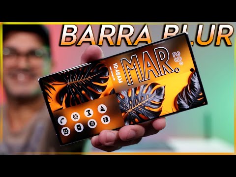 Amazing homescreen customization with Blur Bar 😱 New Launcher + 10 Wallpapers!