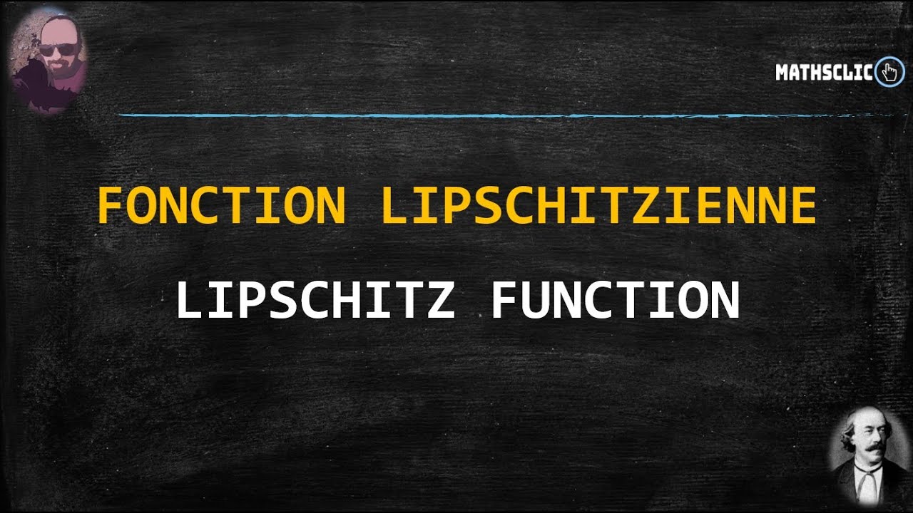 MATHSCLIC FONCTION LIPSCHITZIENNE YouTube — free download