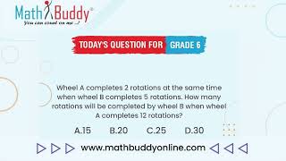Math Practice Problem Grade 6 Question 222