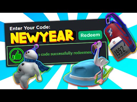 9 NOVOS PROMOCODES DE JANEIRO EM 2022 NO ROBLOX! (NEW ROBLOX PROMOCODES) 