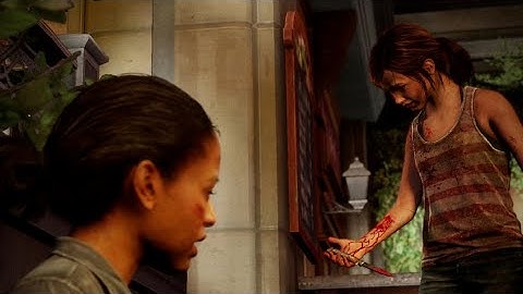 How Ellie Got Bit! Last Of Us Left Behind Final Part