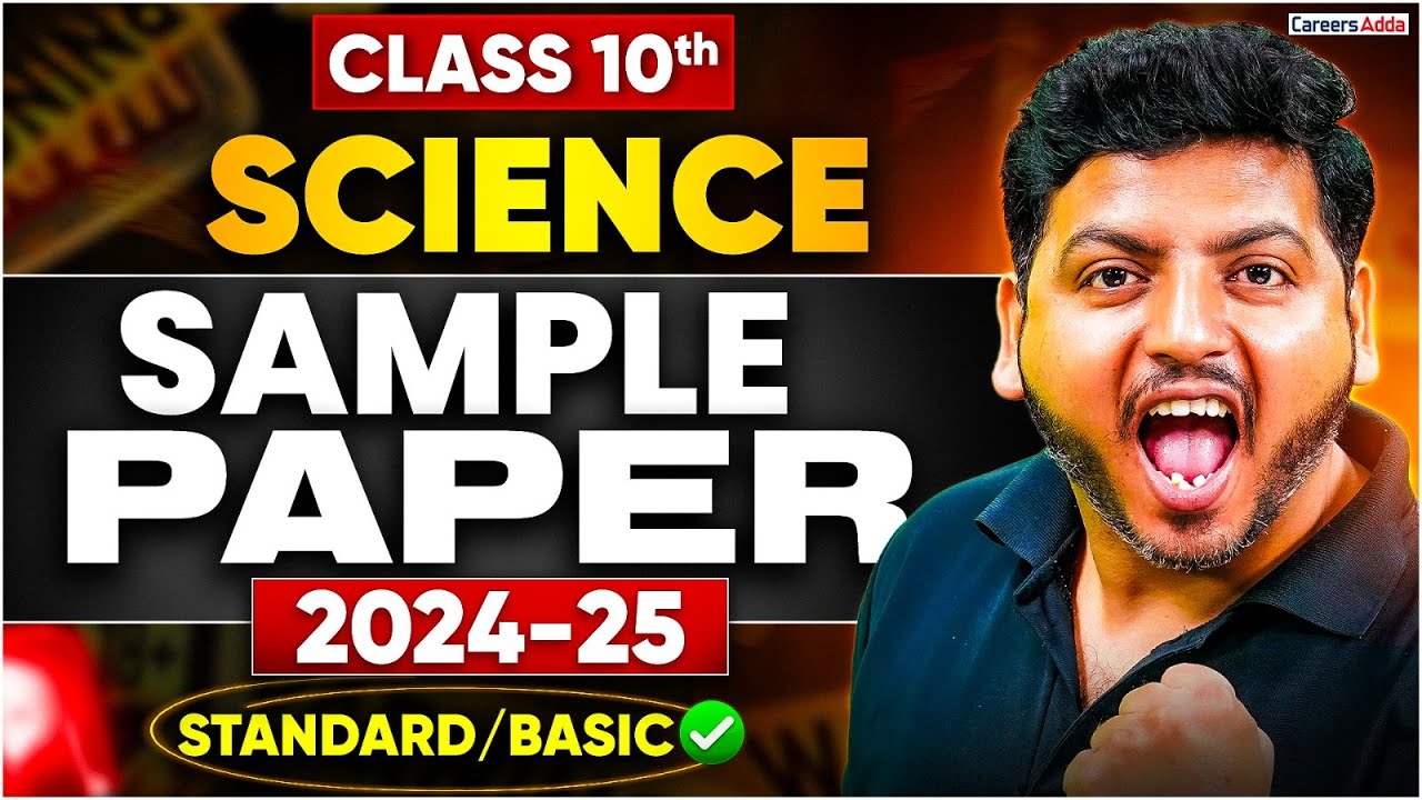 Class 10 Science Board Exam 2026 | Sample Paper 2024-25 | Live Paper Solution