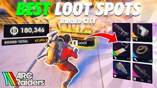 BEST LOOT SPOTS ON BURIED CITY! (All Weapon Cases Locations)