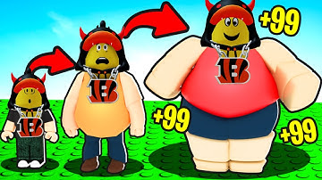 +1 Fat Every Second 🍔 [Full Walkthrough] Roblox Gameplay