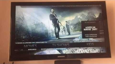 Kodi from Google Play Running on Android TV box