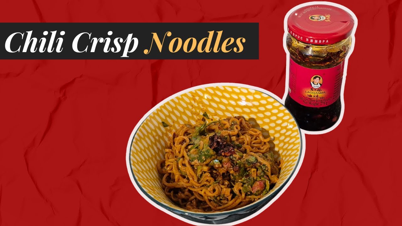 Не могу перестать есть эту хрустящую лапшу с чили 🤤
