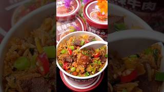 Instant fried rice with chicken meatriceshortsfeed youtube songtrend