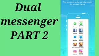 DUAL MESSENGER TUTORIAL PART2//Android and Apple screenshot 4