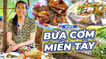 Mộng Kha Mần Bữa Cơm Miền Tây Đơn Giản Với Canh Chua Bò Hóc Cùng Cá Kho Khô | Tài Trí TV
