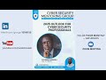 CSMG015 - 2025 Outlook for Cyber Security Professionals | ZECHARIAH AKINPELU