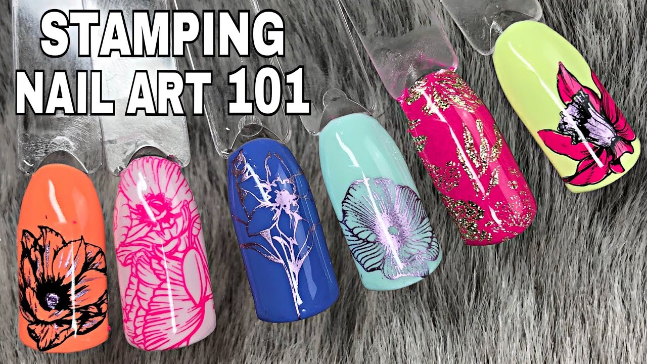 STAMPING NAIL ART 101 | DIXIE PLATES BOTANICALS 01 | IsabelMayNails