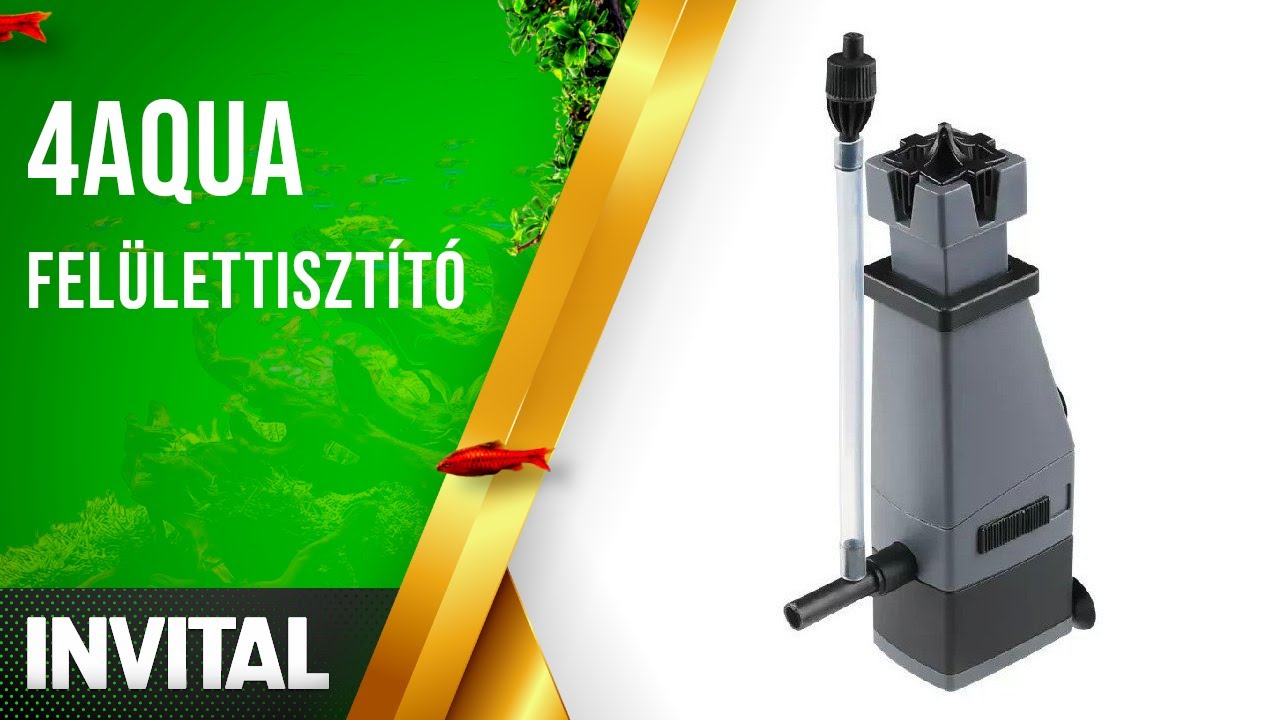 4AQUA felülettisztító INVITAL YouTube