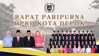 LIVE RAPAT PARIPURNA DPRD KOTA DEPOK (SENIN, 29 DESEMBER 2025)